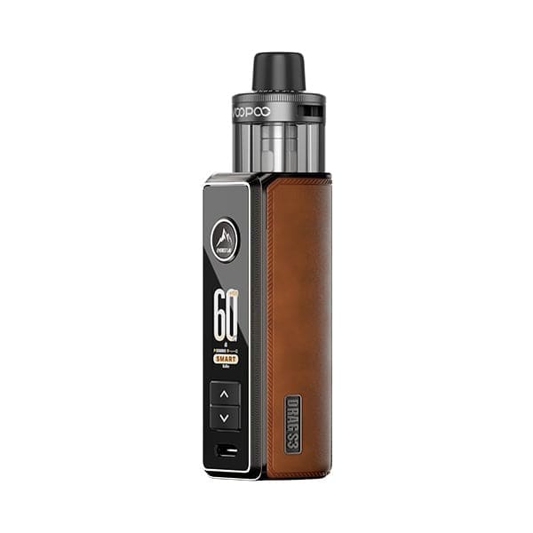 جهاز شيشة دراق اس 3 من فوبو DRAG S3 VOOPOO - بني