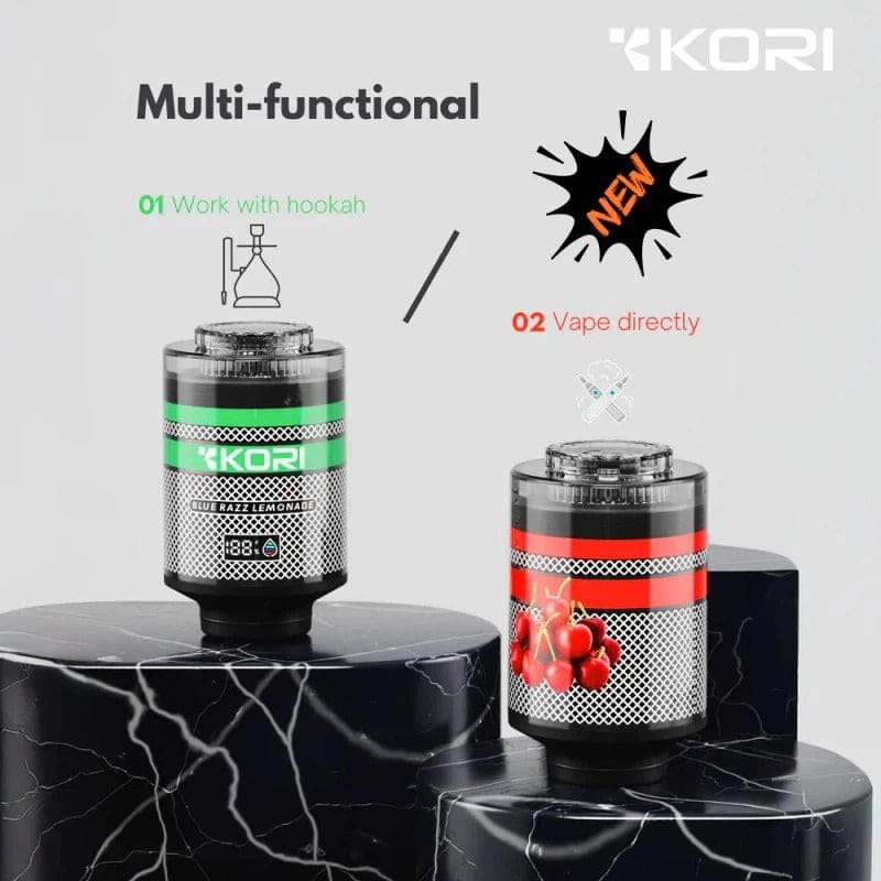 جهاز فيب وراس شيشة 100000 شفطة 5 نيكوتين عدة نكهات استخدام