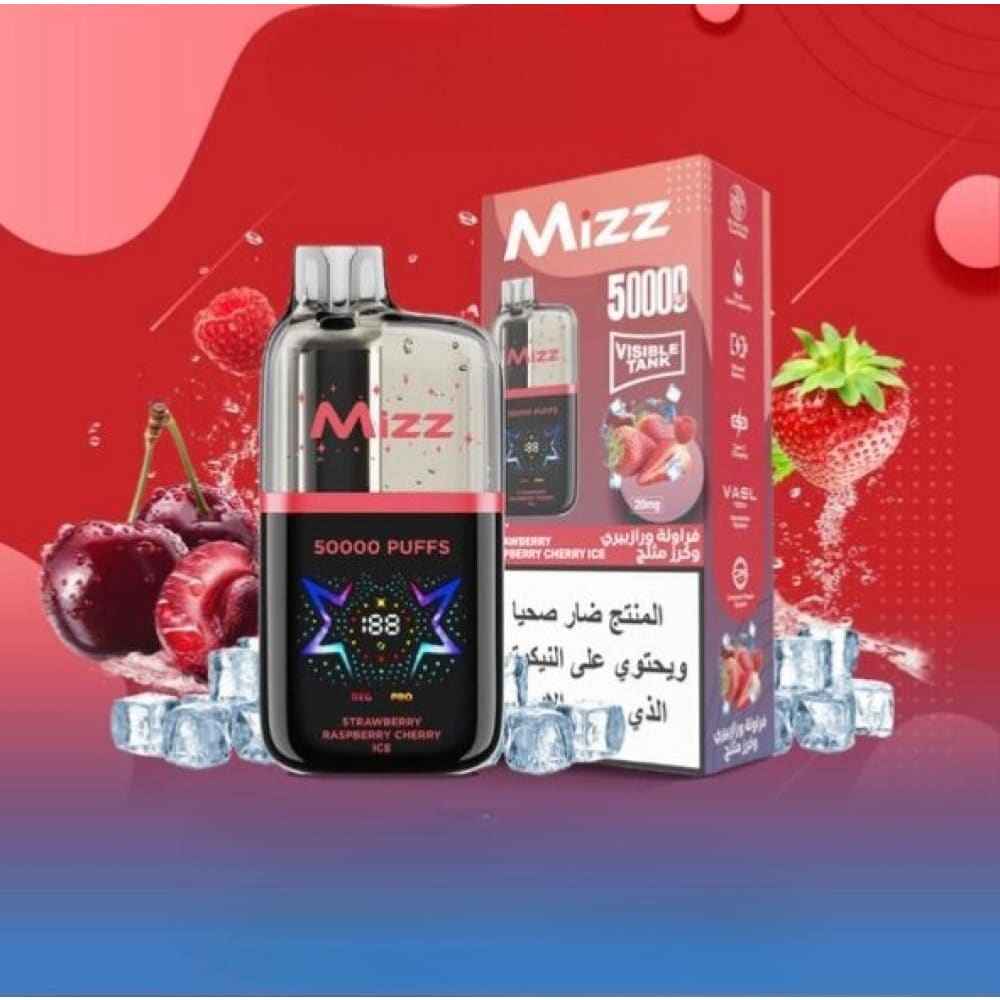 MIZZ M2 سحبة سيجارة ميز ام 2 50000 شفطة 20 نيكوتين عدة