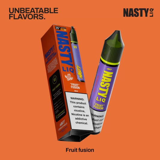 NASTY نكهة حلوى فراولة عنب من ناستي سولت نيكوتين - نيكوتين