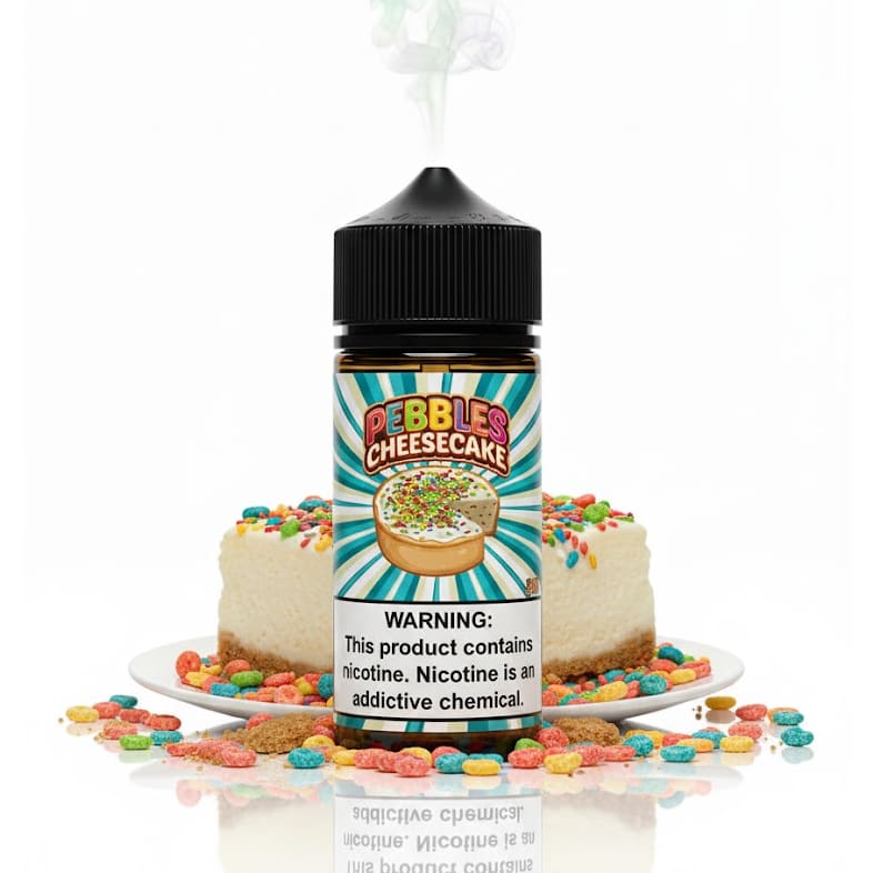 نكهة فيب 100 مل بيبلز تشيز كيك من فيبر تريتس VAPER TREATS