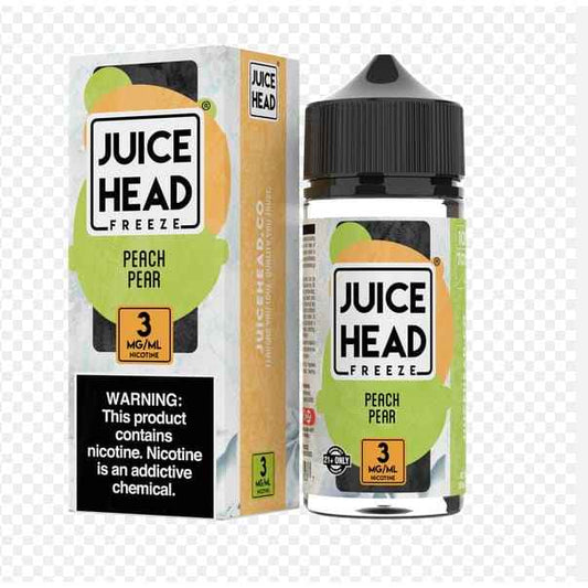 نكهة فيب كمثرى خوخ اكسترا ايس من جوس هيد (100مل) JUICE HEAD
