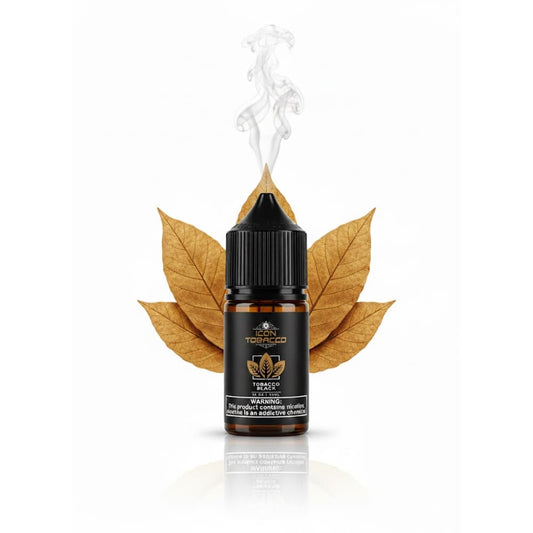 نكهة توباكو اسود من ايكون فيبر سولت نيكوتين ICON VAPER