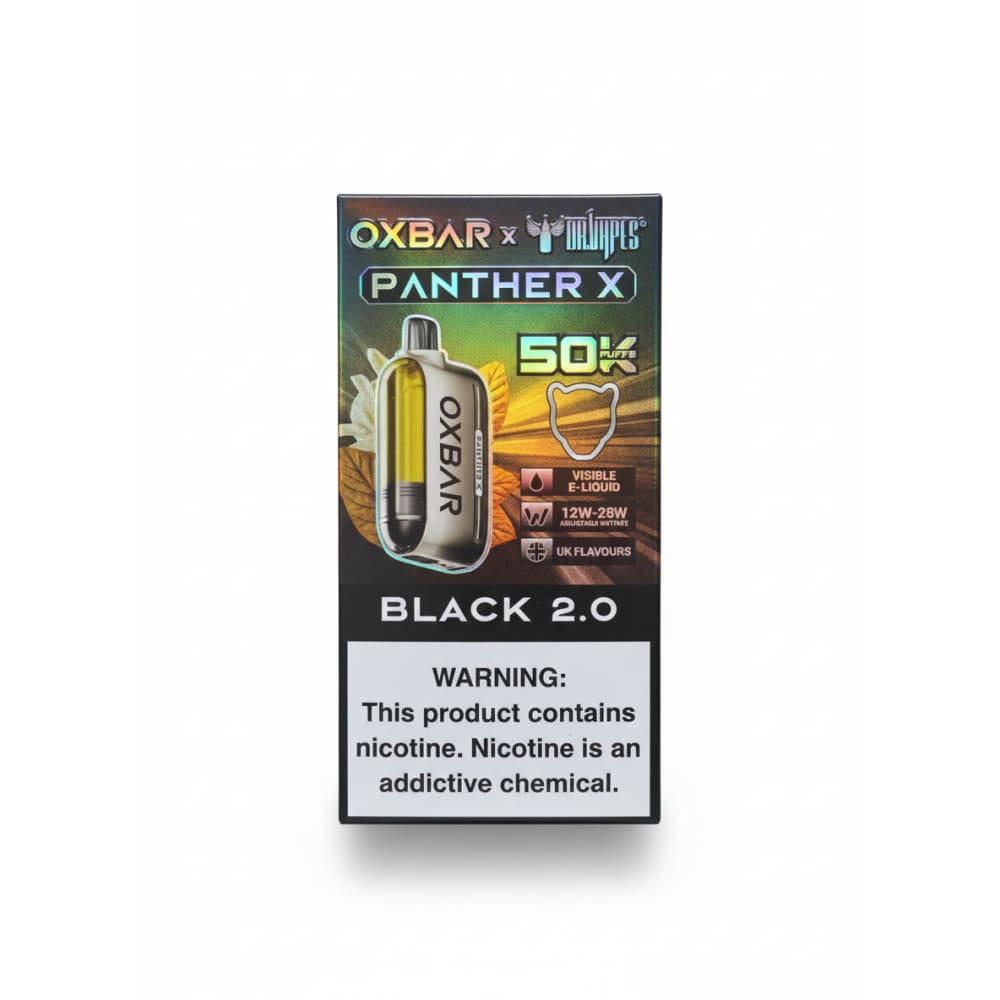 Oxbar Panther X سحبة سيجارة اوكس بار بانثر اكس 50000 شفطة