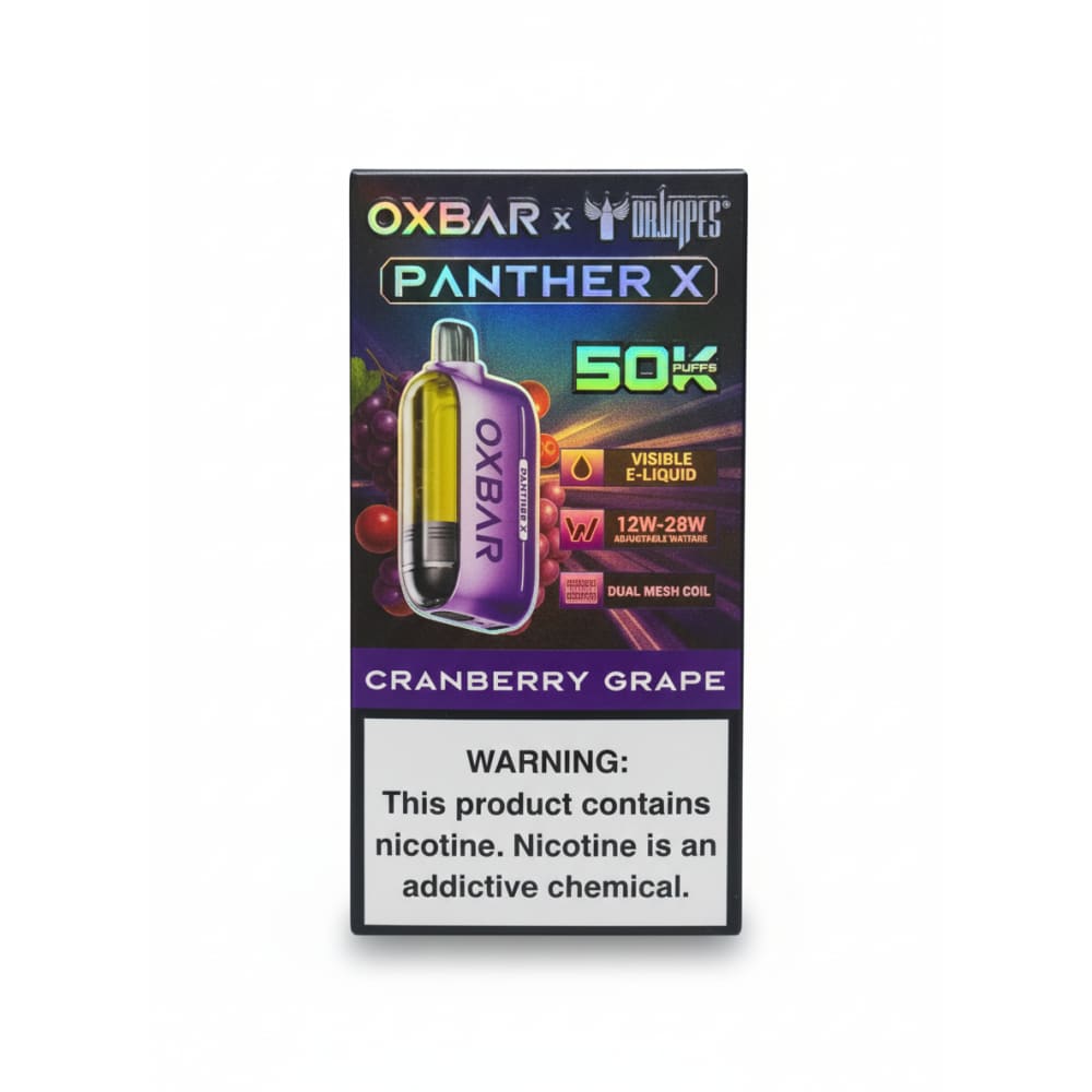 Oxbar Panther X سحبة سيجارة اوكس بار بانثر اكس 50000 شفطة