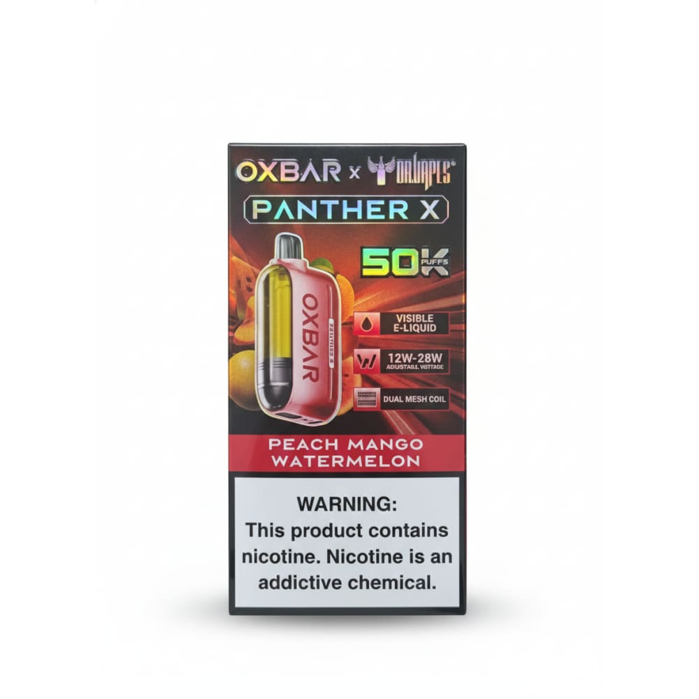 Oxbar Panther X سحبة سيجارة اوكس بار بانثر اكس 50000 شفطة