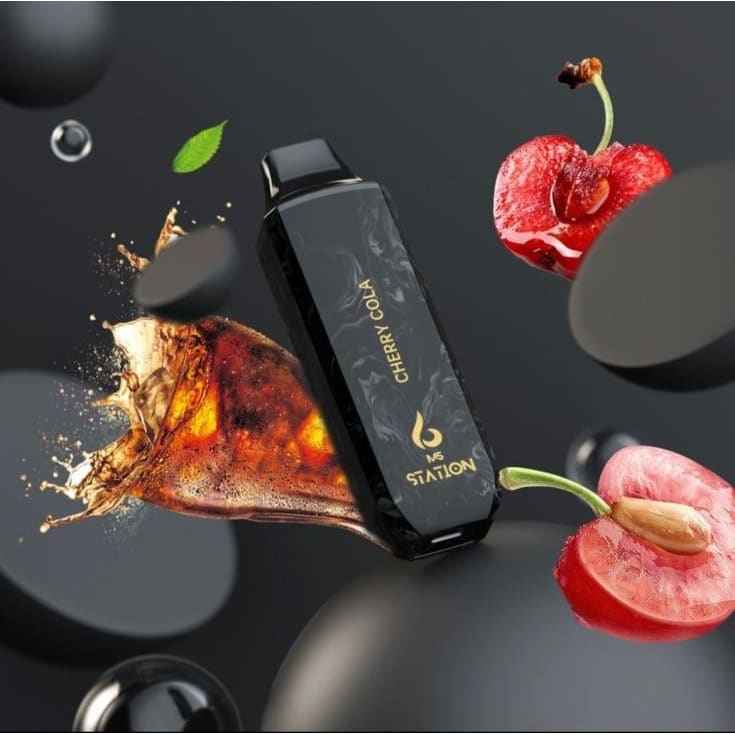 سحبة سيجارة ستيشن 10000 شفطة 20 نيكوتين عدة نكهات استخدام