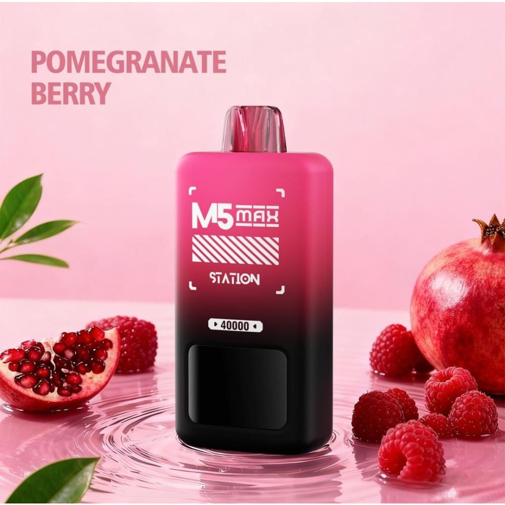 سحبة سيجارة ستيشن ماكس 40000 شفطة 20 نيكوتين عدة نكهات