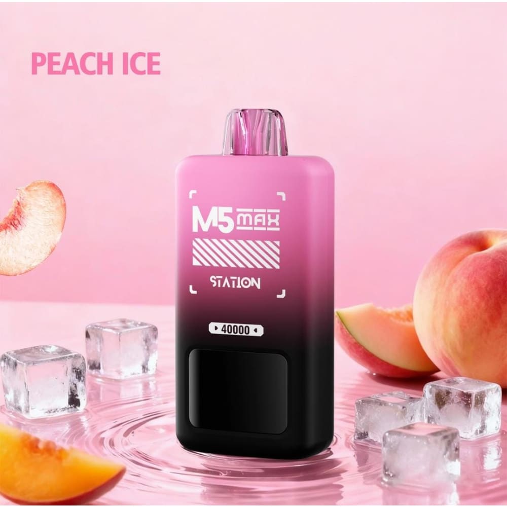 سحبة سيجارة ستيشن ماكس 40000 شفطة 20 نيكوتين عدة نكهات