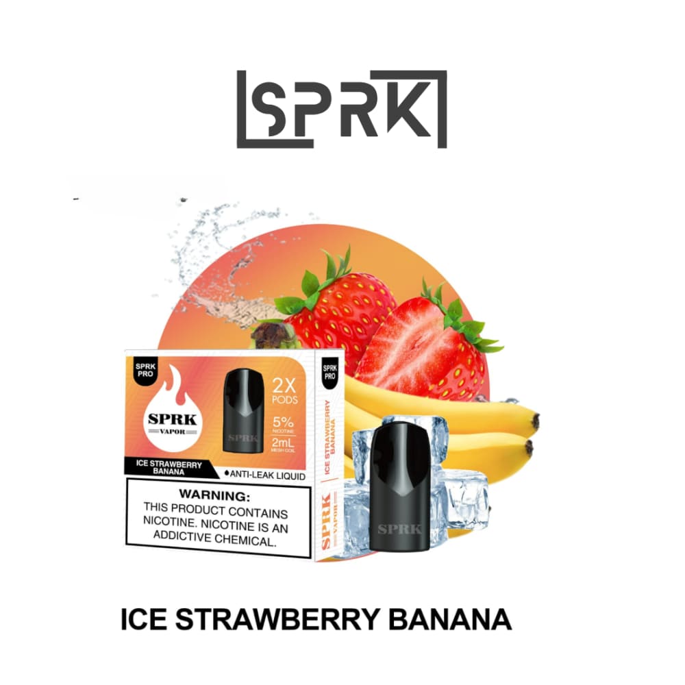 SPRK PRO بودات سبارك مايلي برو عدة نكهات 50 نيكوتين