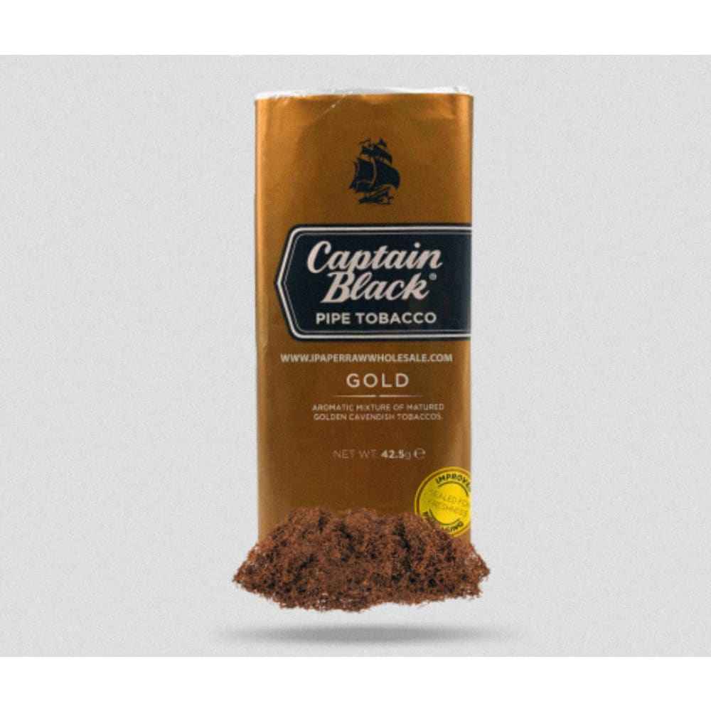 تبغ غليون بايب كابتن بلاك قولد 50 جرام CAPTAIN BLACK