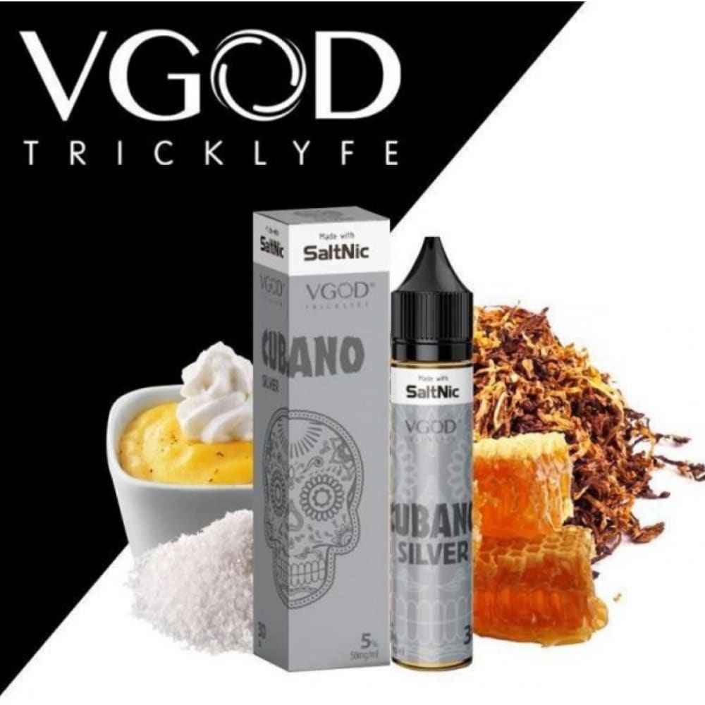 VGOD نكهة كوبانو فانيلا سلفر سولت نيكوتين من فيقود