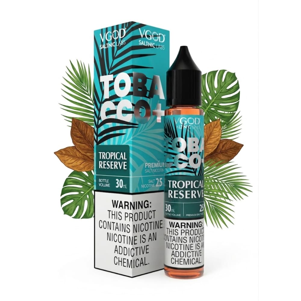 VGOD نكهة توباكو استوائي سولت نيكوتين من فيقود