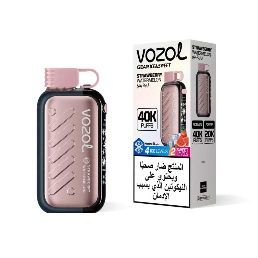 VOZOL GEAR ICE&SWEET سحبة سيجارة فوزول قير 40000 شفطة عدة