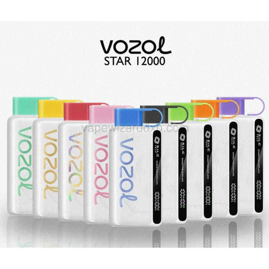 VOZOL سحبة سيجارة فوزول 12000 شفطة عدة نكهات 20 نيكوتين