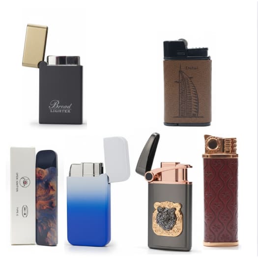 ولاعات متنوعة عدة اشكال واحجام Lighters