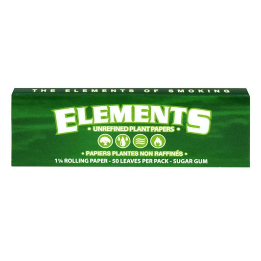 ورق لف اخضر كينق سايز اليمنتس ELEMENTS GREEN 1 1/4