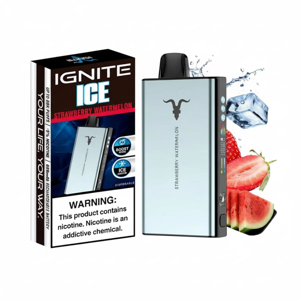 IGNITE سحبة سيجارة اجنايت 40000 شفطة 50 نيكوتين عدة نكهات