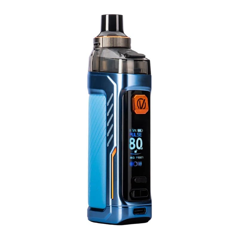 جهاز شيشة ارمور جي 80 واط من فيبريسو Vaporesso Armour G ازرق