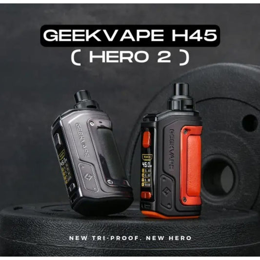 جهاز شيشة اتش 45 من جيك فيب H45 geek vape - اسود