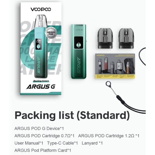 جهاز سحبة و شيشة فوبو ارقوس جي VOOPOO ARGUS G KIT