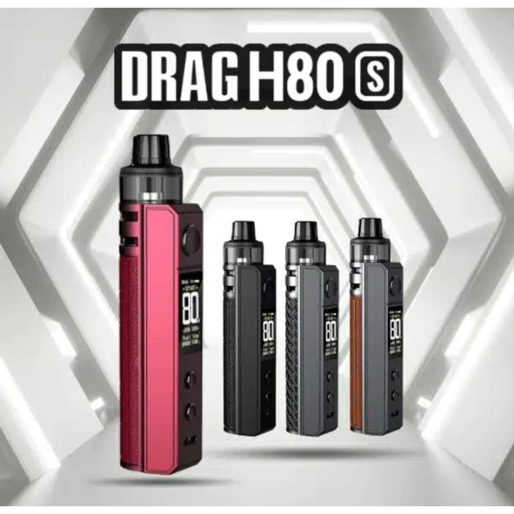 جهاز شيشة دراق اتش 80 اس DRAG H80S - اسود