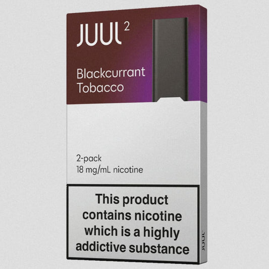 JUUL 2 blackcurrant tobacco بودات سحبة جول