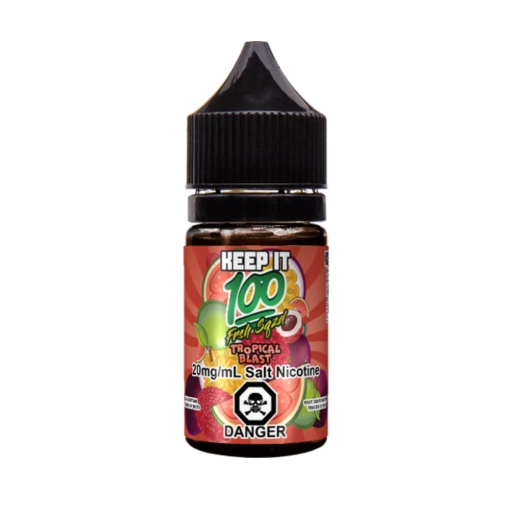 KEEP IT 100 نكهة فواكه استوائية سولت نيكوتين من كيب ات