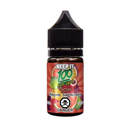 KEEP IT 100 نكهة فواكه استوائية سولت نيكوتين من كيب ات