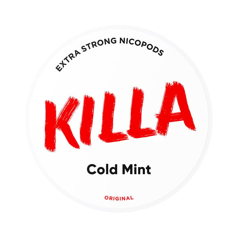 اظرف نيكوتين كيلا عدة نكهات KILLA - نعناع بارد - Cold mint