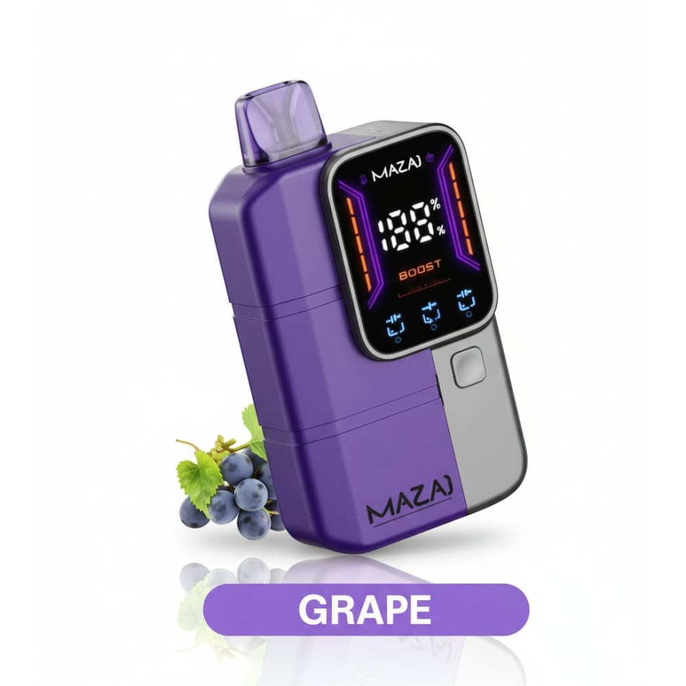 MAZAJ APEX سحبة سيجارة مزاج ابيكس 18000 شفطة 50 نيكوتين عدة