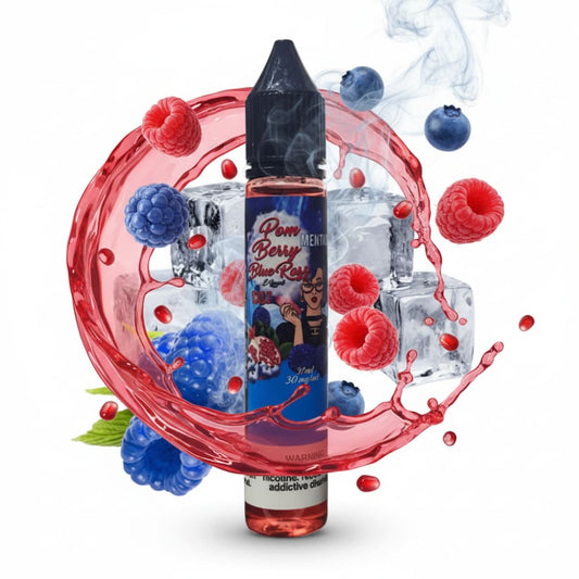 نكهة رمان توت راز بيري ايس بوم بيري سولت نيكوتين من جوسات