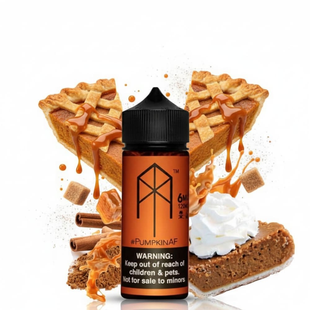 نكهة فيب 120 مل كعكة اليقطين من تركش - 3 نيكوتين