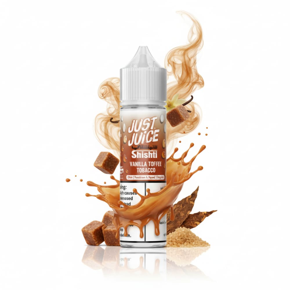 نكهة فيب فانيلا توفي توباكو من شيشتي JUST JUICE SHISHTI