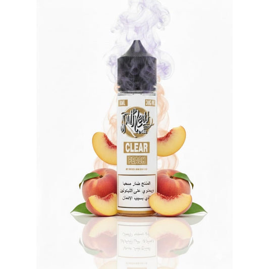 نكهة فيب خوخ كلير من روثلس Ruthless Clear - 3 نيكوتين