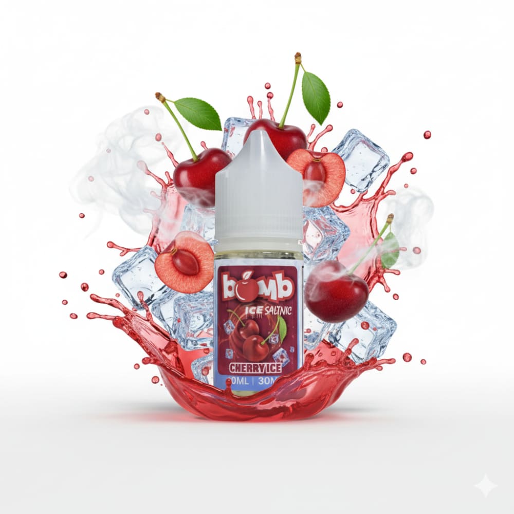 نكهة كرز ايس بومب سولت نيكوتين BOMB