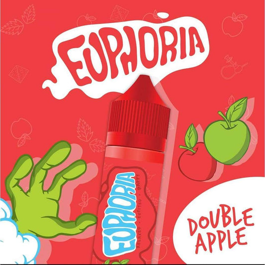 نكهة تفاحتين ايفوريا سولت نيكوتين Euphoria 50 نيكوتين
