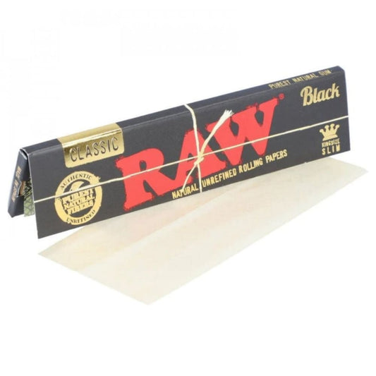 RAW Black King Size Slim ورق راو كلاسيك بلاك