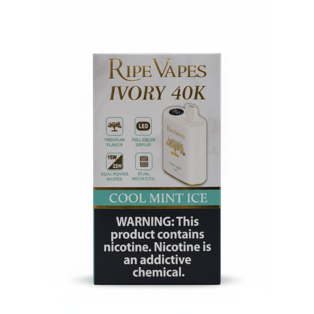 VCT Ripe Vapes IVORY سحبة سيجارة عدة نكهات رايب فيب ايفوري