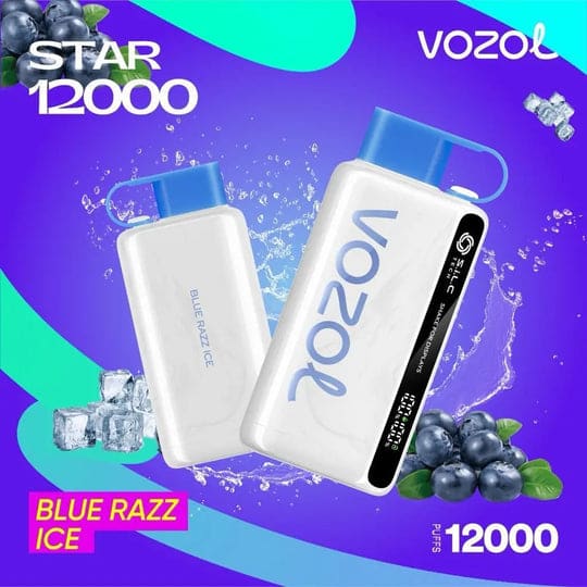 VOZOL سحبة سيجارة فوزول 12000 شفطة عدة نكهات 20 نيكوتين