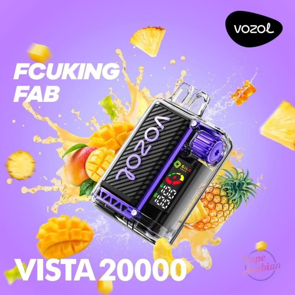 VOZOL سحبة سيجارة فوزول فيستا 20000 شفطة عدة نكهات 50