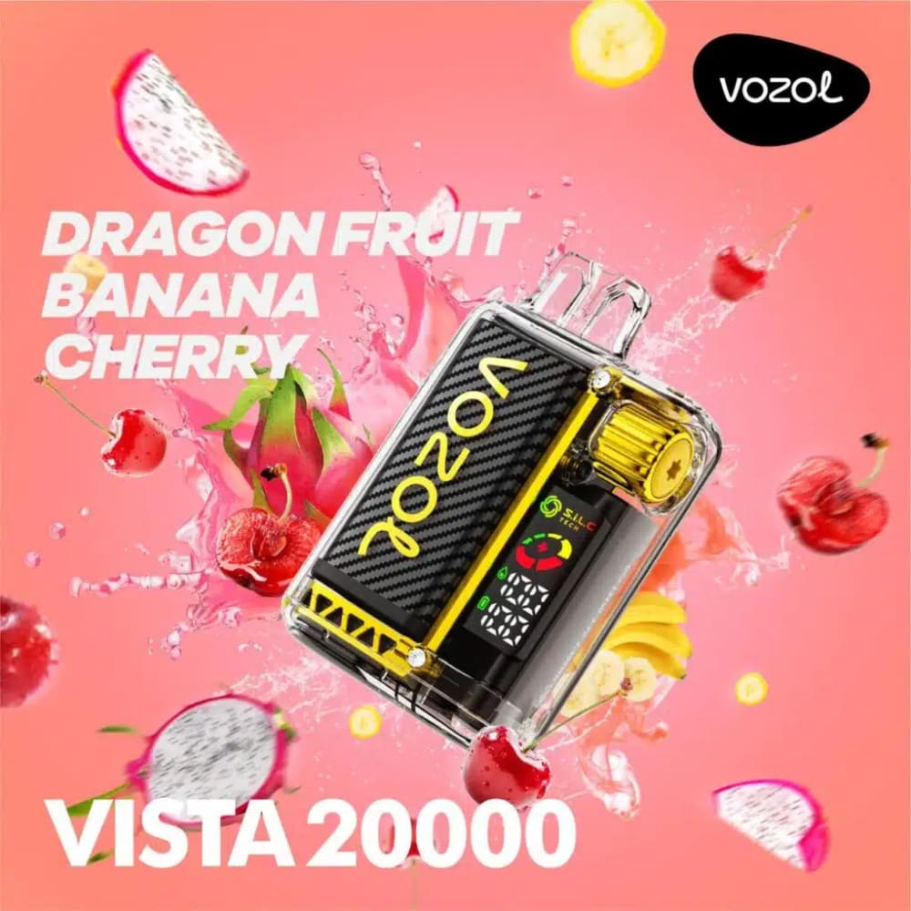 VOZOL سحبة سيجارة فوزول فيستا 20000 شفطة عدة نكهات 50