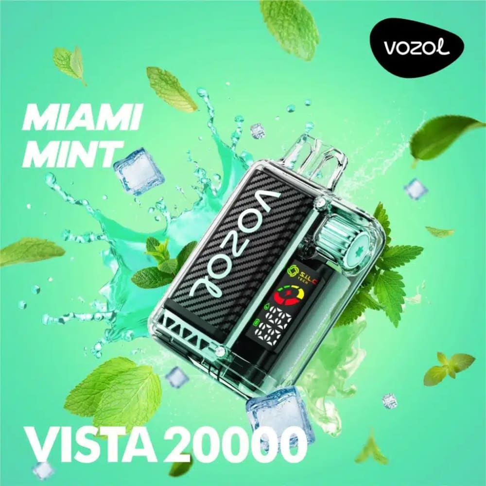 VOZOL سحبة سيجارة فوزول فيستا 20000 شفطة عدة نكهات 50