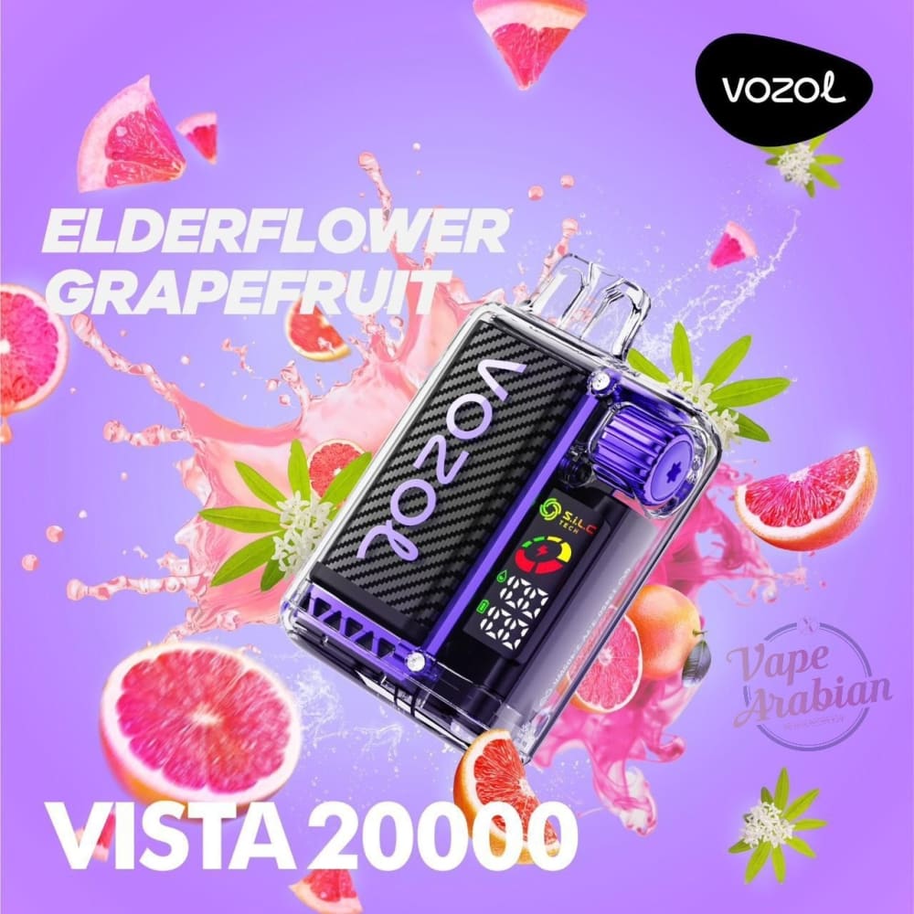 VOZOL سحبة سيجارة فوزول فيستا 20000 شفطة عدة نكهات 50