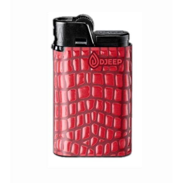 ولاعات ديجيب عدة اشكال DJEEP PARIS - RED LEATHER