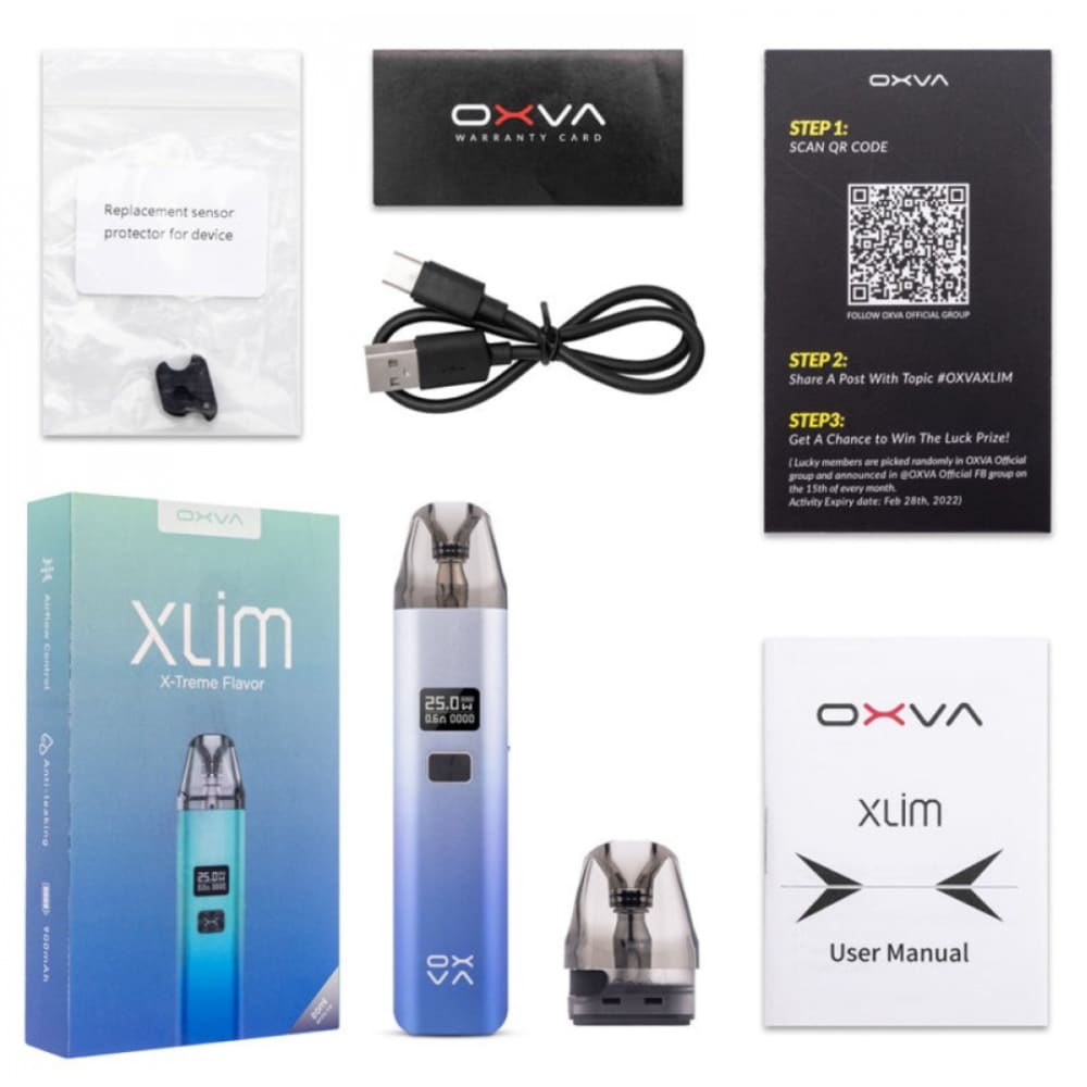 جهاز سحبة وشيشة سيجارة اكسلم من اوكسفا XLIM OXVA