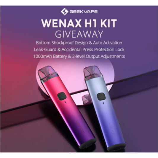 جهاز سحبة ويناكس اتش ون WENAX H1 GEEK VAPE