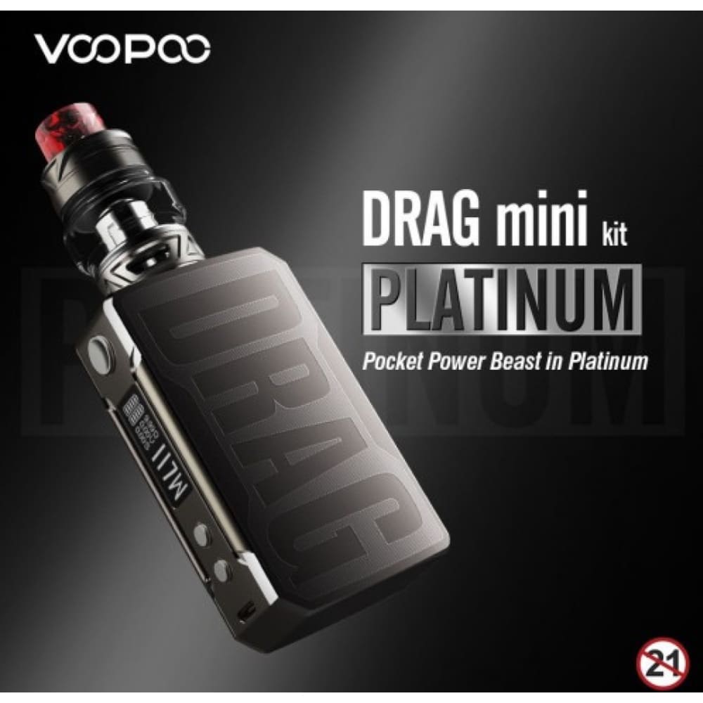 جهاز شيشة دراق ميني بلاتينيوم DRAG MINI PLATINUM - Platinum 